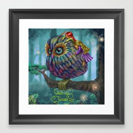 Sweetness of the Owl Framed Art Print