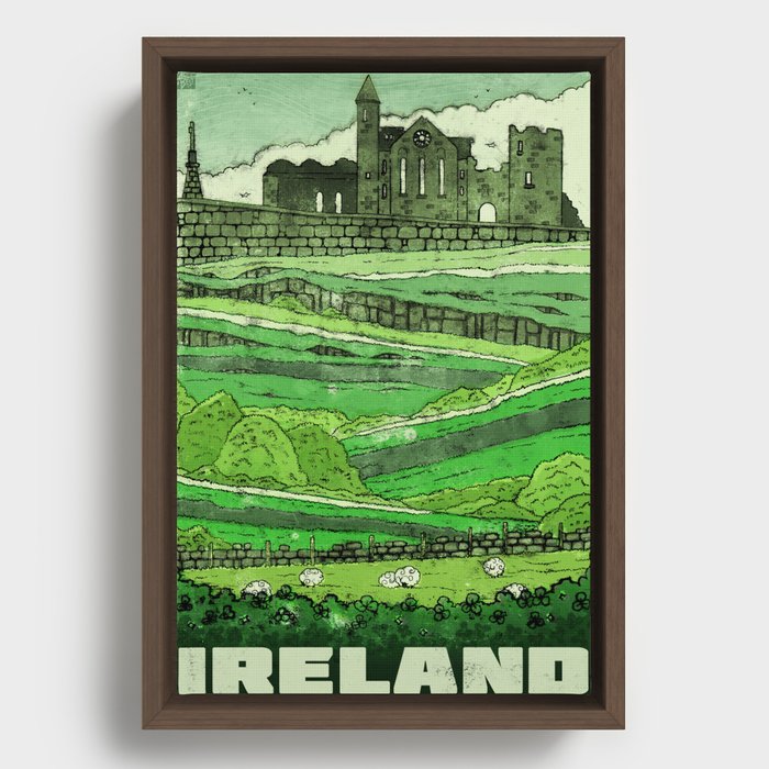 Ireland Framed Canvas
