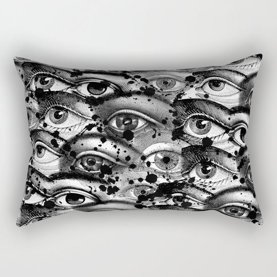 Watching You III Rectangular Pillow