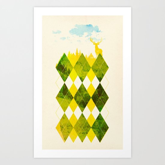 Elegant Forest Art Print