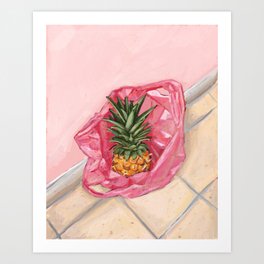 pineapple Art Print