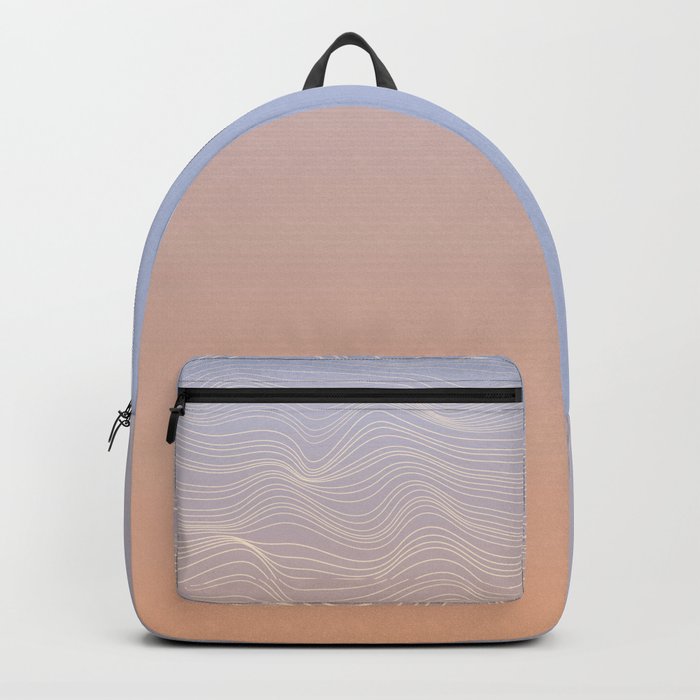 Pastel lines Backpack