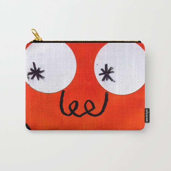 funny face Carry-All Pouch