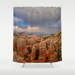 Fairyland Point 5087 - Bryce Canyon National Park, Utah Shower Curtain