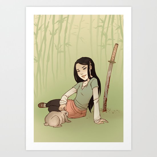Usagi Art Print
