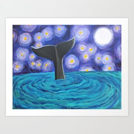 Whale Tail Art Prints For Any Decor Style Society6