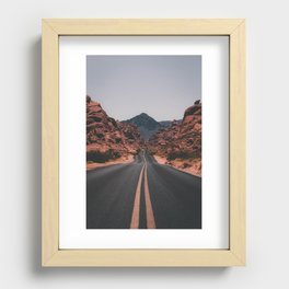 Long Way Home Recessed Framed Print