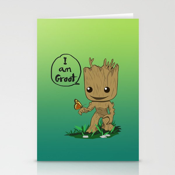 I am Groot Stationery Cards