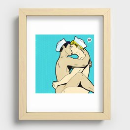 Two Sailors Recessed Framed Print