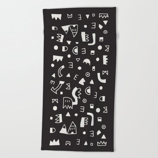 Pattern v11 Beach Towel