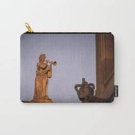 Muse of Flutes and  Lyrical Poetry Euterpe on the Clarendon Building Oxford University England Carry-All Pouch