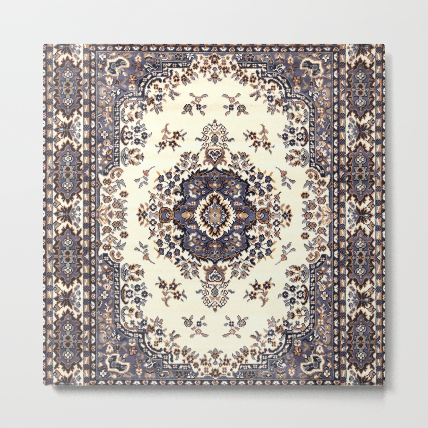 V8 Moroccan Epic Carpet Texture Design Metal Print By Mr0frankenstein Society6
