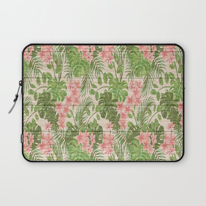 Flower on Wood Collection #4 Laptop Sleeve