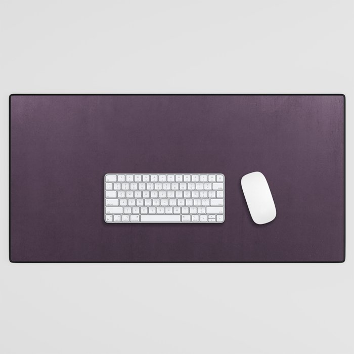 Purple Velvet Desk Mat
