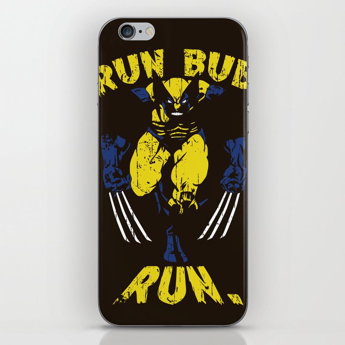 Run Bub. Run. iPhone Skin