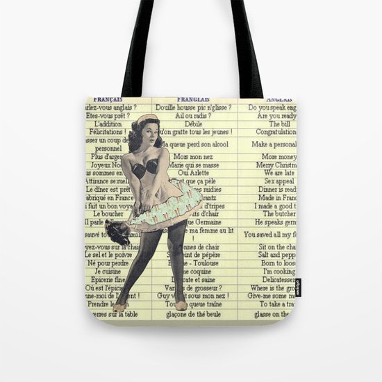 Maid Franglaise Tote Bag