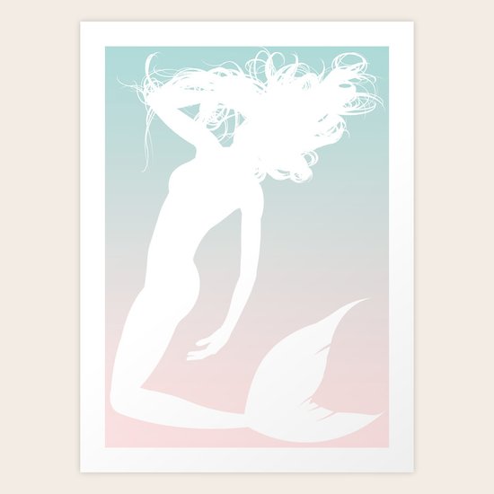 Mermaid. Art Print