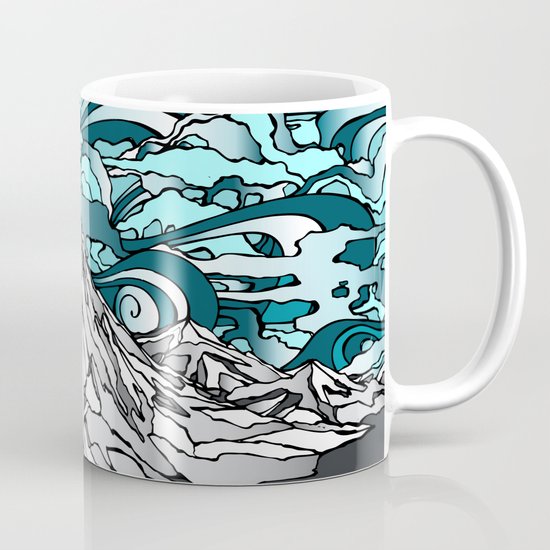 Turquoise Sky Coffee Mug