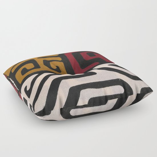 African Mudcloth Print Floor Pillow By Lynnlewis Society6