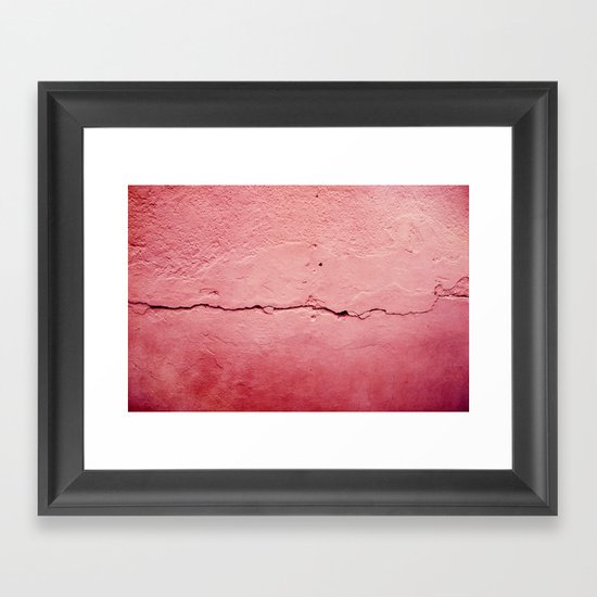 crack Framed Art Print