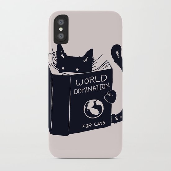 World Domination For Cats iPhone Case