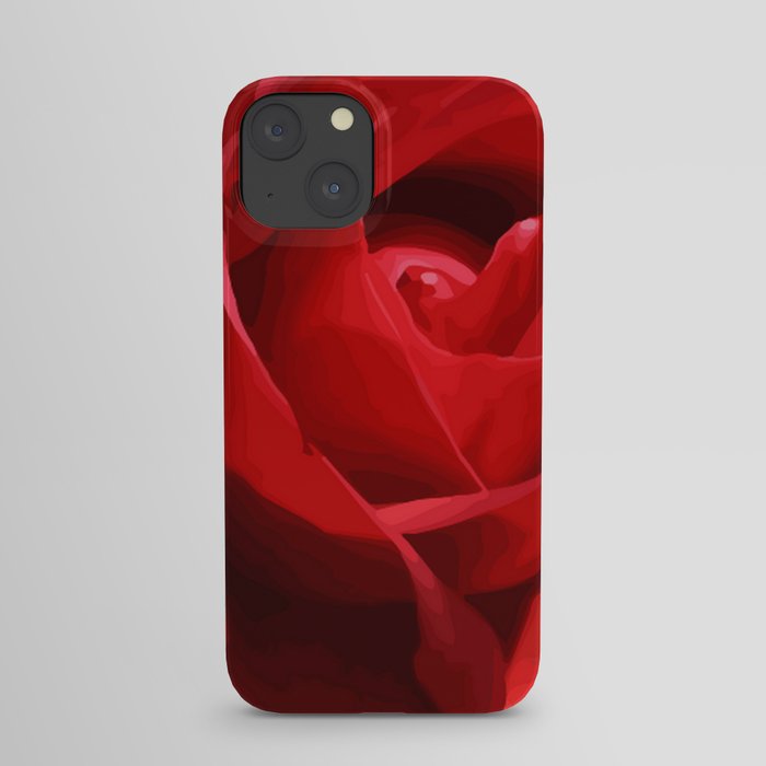 Red Rose Isolated iPhone Case