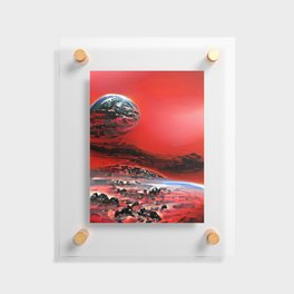 Red Sky Floating Acrylic Print