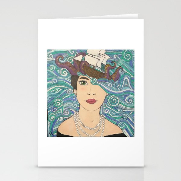 Lady of the Sea Stationery Cards