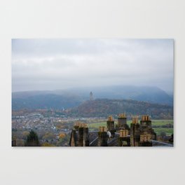 William Wallace Monument - Stirling, Scotland Canvas Print