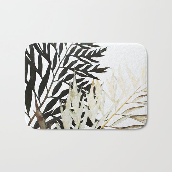 Three-Way Contrast #society6 #decor #buyart Bath Mat