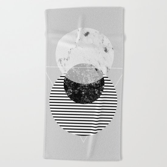 Minimalism 9 Beach Towel