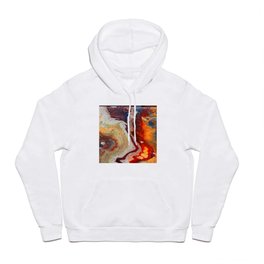 Fiery closeup Hoody