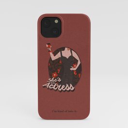 red kiwi iPhone Case