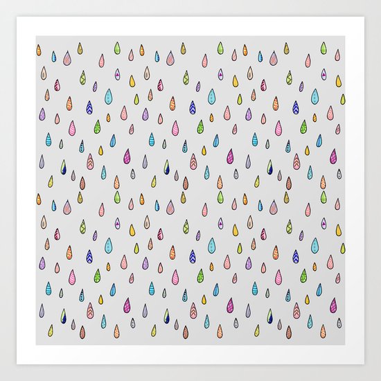 Rainy Days Art Print