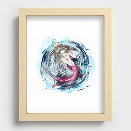 Mermaid Recessed Framed Print