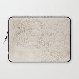 Elegant Ivory Damask 2 Laptop Sleeve