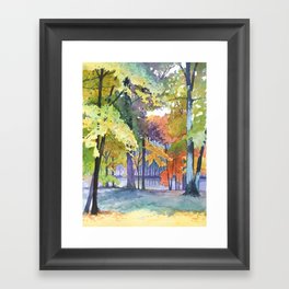 Full Autumn Framed Art Print