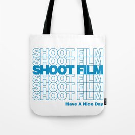 Shoot Film Blue Tote Bag