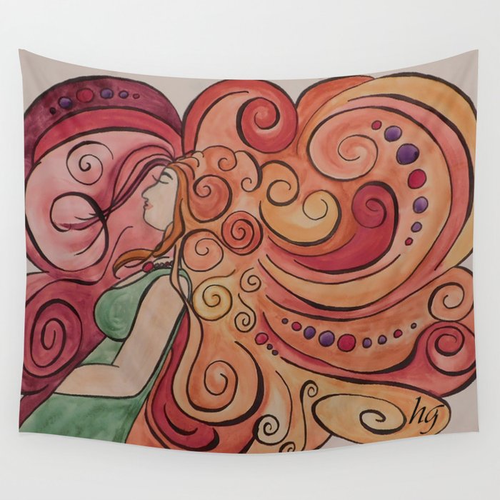 REDDIT Wall Tapestry by heathergobbleArt Society6