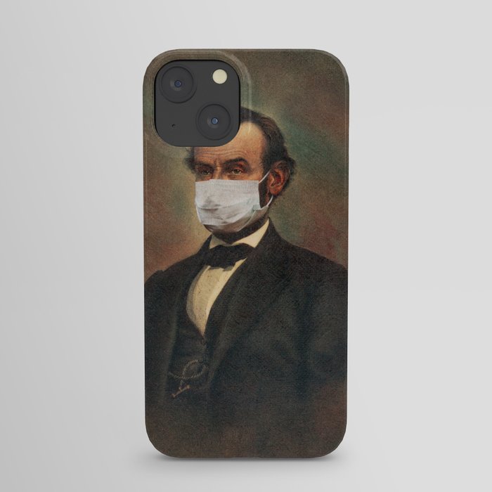 Abraham Lincoln, Face Mask iPhone Case