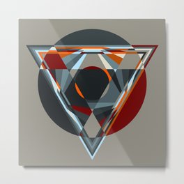 Triangle Metal Print
