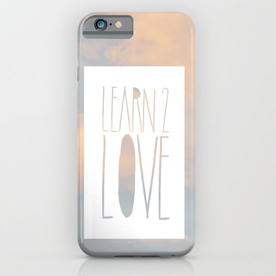 LEARN 2 LOVE iPhone & iPod Case