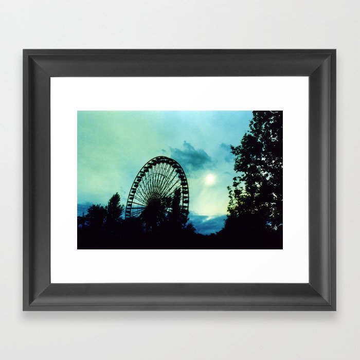 Ferris Wheel I Framed Art Print