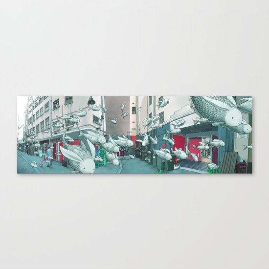 Catch of The Day Canvas Print