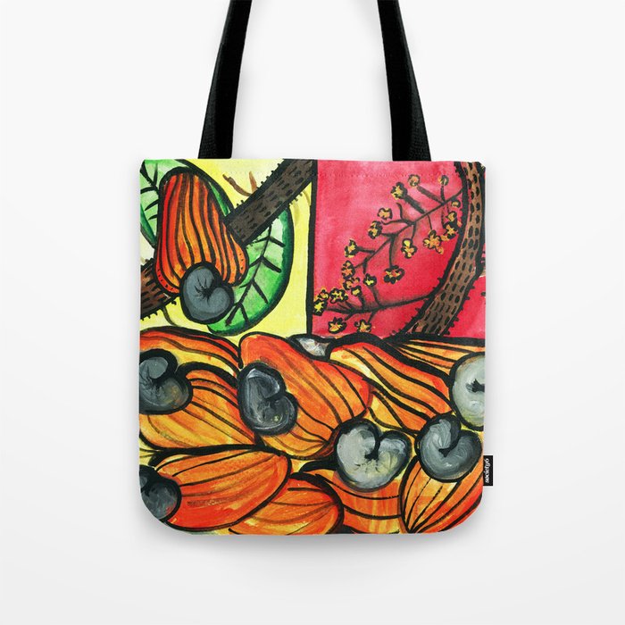 Cashew Apple Painting Tote Bag by Sis4Design | Society6