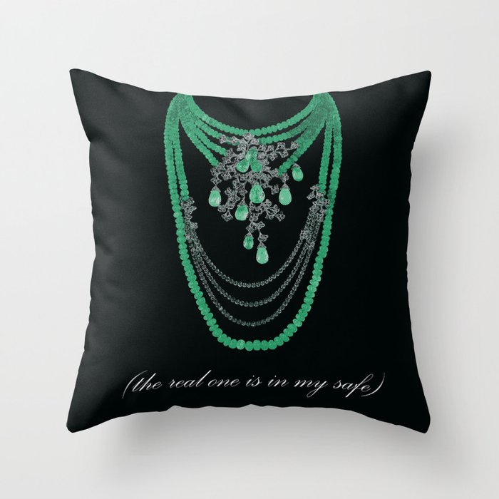 The Real One Is In My Safe 1 Throw Pillow By Lafourmi Society6