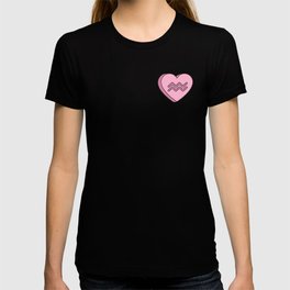 Aquarius Candy Hearts T-shirt