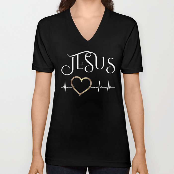 v neck christian t shirts