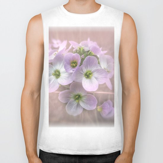 Wild Flowers Biker Tank