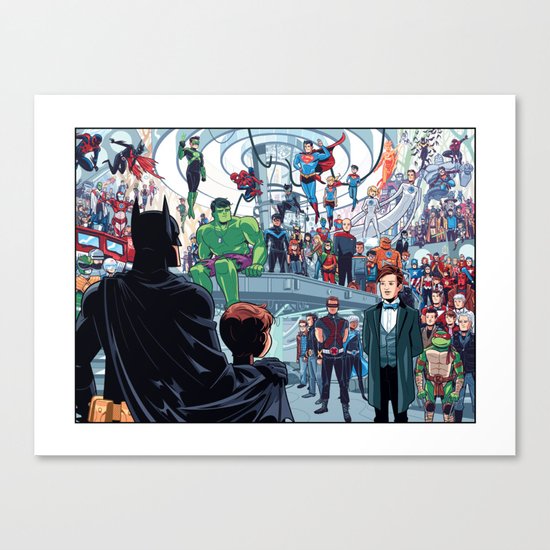 You'll Be Safe Here Canvas Print